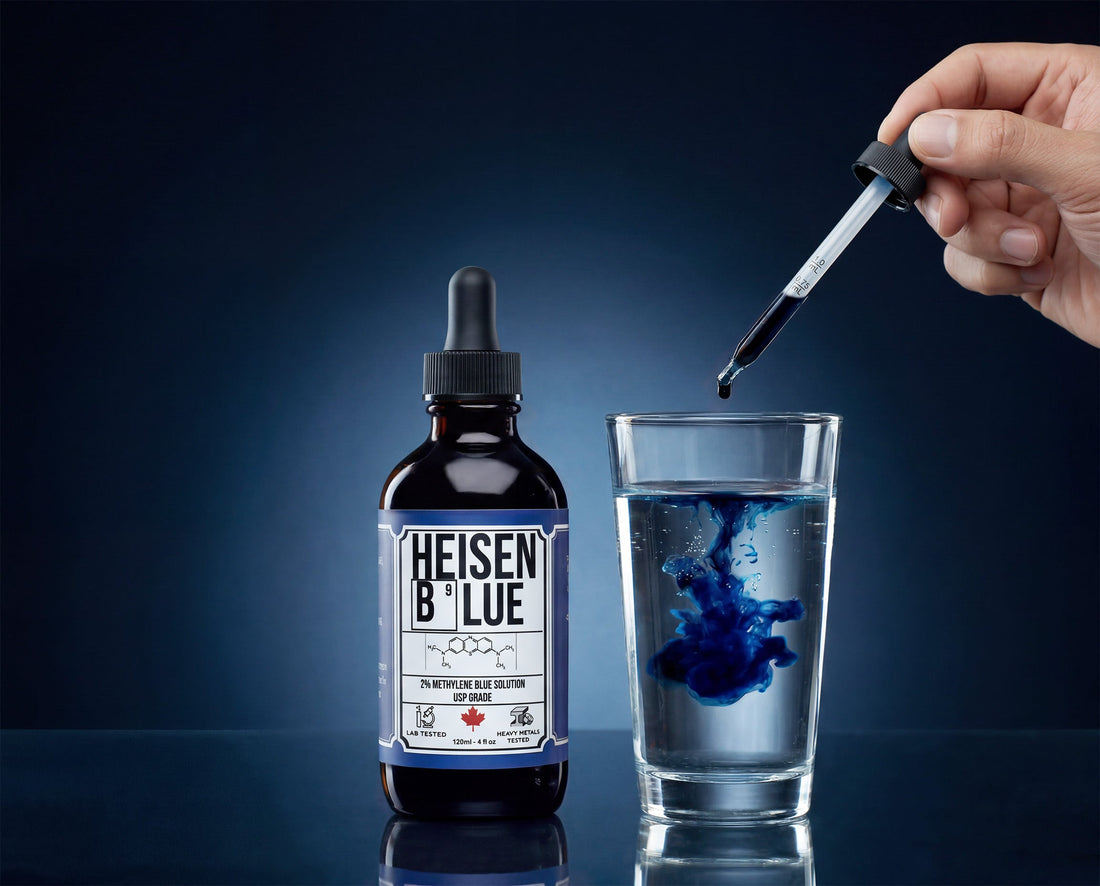 Methylene Blue Dosage Guide: How to Take 1% vs 2% Solutions