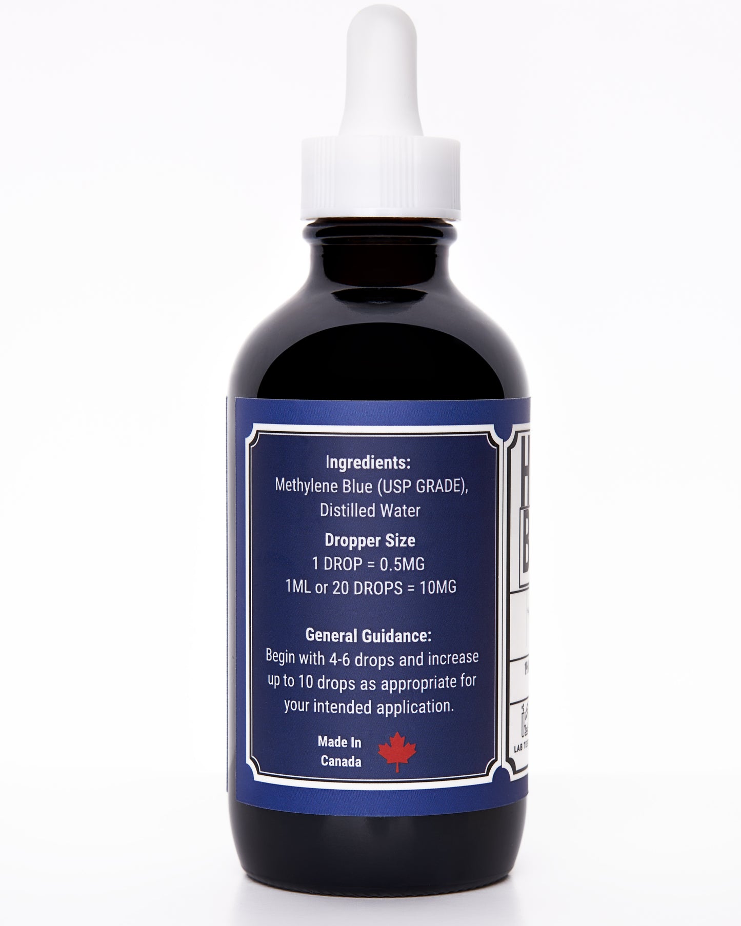 Methylene Blue 1% Solution - 120ml - Large